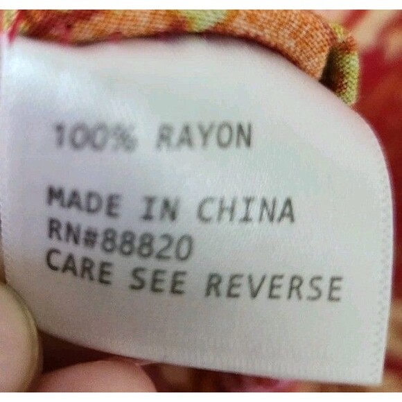 Rachel Zoe Women's 2X Boho Peasant Blouse 3/4 Balloon Sleeve - Picture 5 of 6